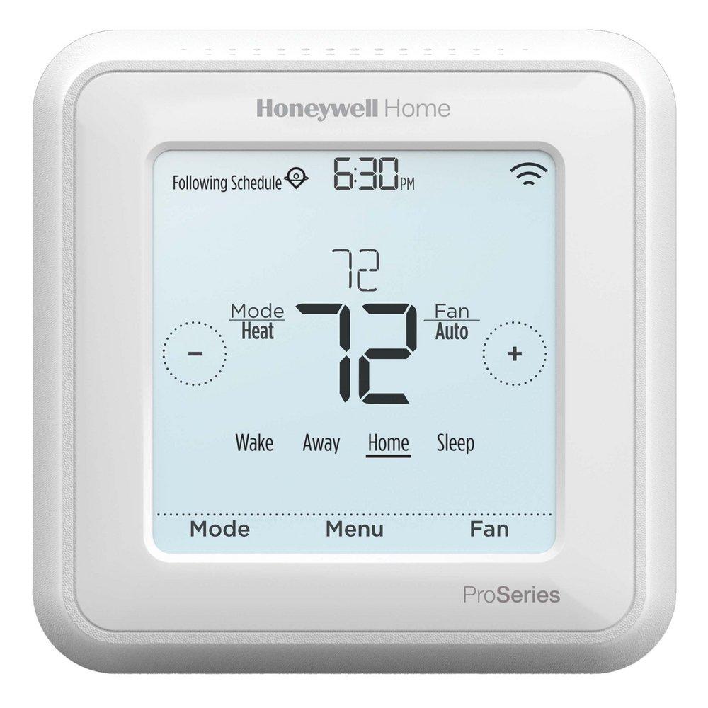 Honeywell Home T6 Pro Smart 2H/1C, 2H/2C Programmable Thermostat