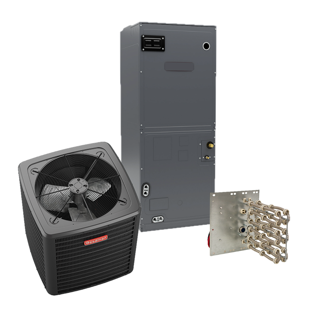 Goodman 1.5 Ton 14.3 Seer2 Heat Pump System GLZS4BA1810 - GAMST24BU1300