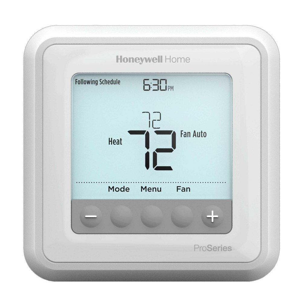 Honeywell Home T6 Pro 2H/1C, 2H/2C Programmable Thermostat