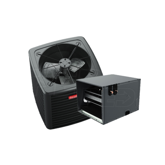 Goodman 5 Ton 17 Seer2 Two-Stage Upflow Condenser and Coil GLXT7CA6010 - GCAPTA6030C3