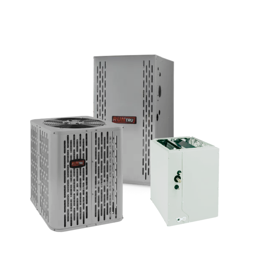 RunTru - 15.2 SEER2 - 1.5 Ton - Single-Stage Gas System (A5AC5018 - A801X040BM2 - 5TXCB003)